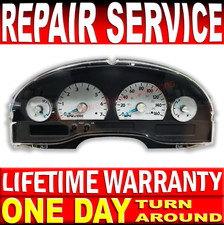 2002-2005 Ford Thunderbird Dash Instrument Gauge Cluster Display Repair Service