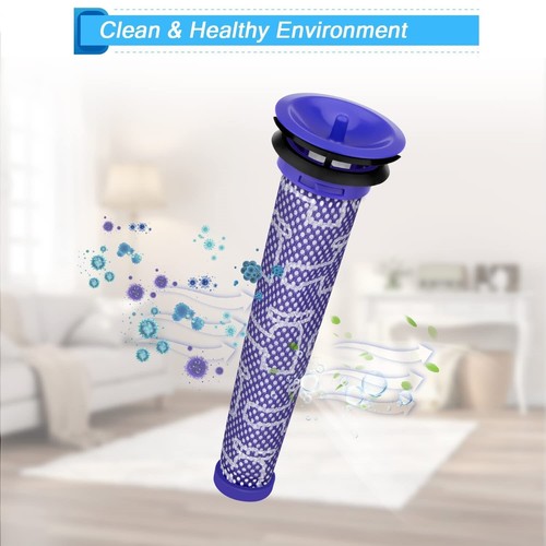 5 Pack For Dyson V8 V7 Animal Absolute Cordless Vacuum Pre &Post HEPA Filter Kit - Picture 4 of 12