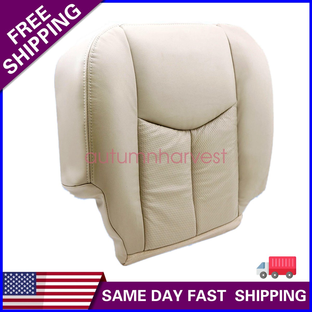 2003 2004 2005 Cadillac Escalade Driver Side Bottom Leather Seat