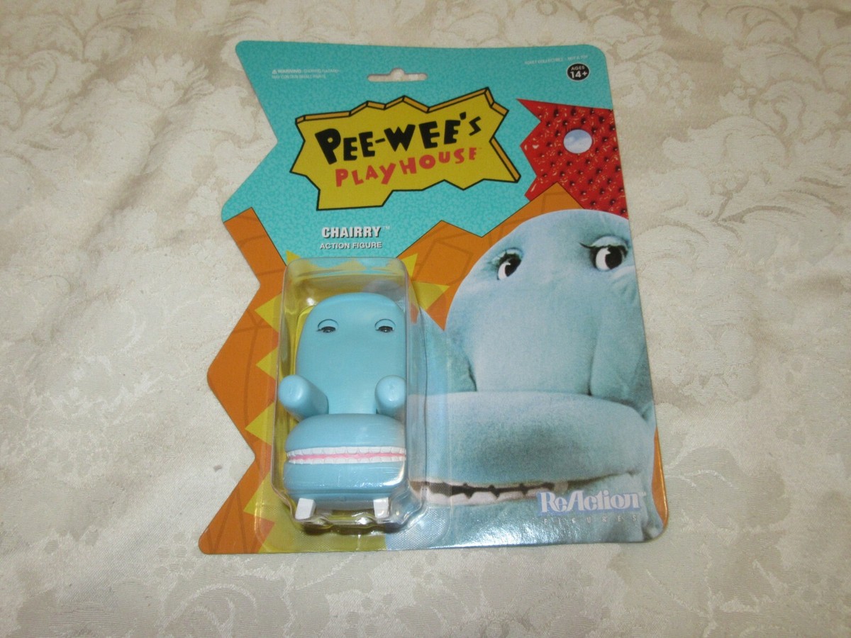 Super7 ReAction Pee-Wee's Playhouse Chairry Action Figure | eBay