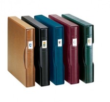 Lindner 1124 - B Set: Ringbinder 1104 mit Kassette 814-blau