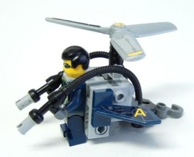 LEGO 8631 Agents Mission 1 Jetpack