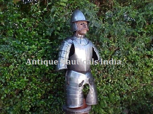 Medieval Early 17th Century Spanish Suit of Armor 18 Gauge Steel Larp Reenactmen - Picture 1 of 4