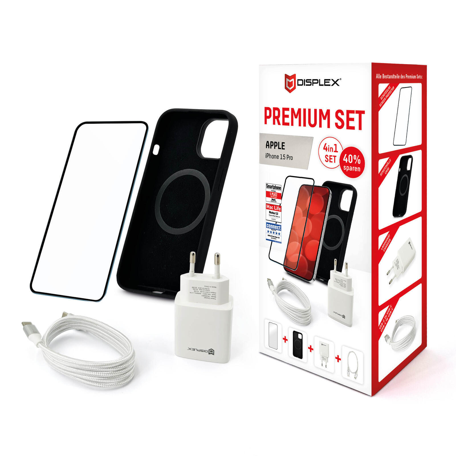 Дисплей Премиум-класса-Стартовый комплект Apple iPhone 15 Pro