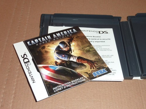 Captain America: Super Soldier (Nintendo DS, 2011) Completo, CIB - Foto 6 di 8