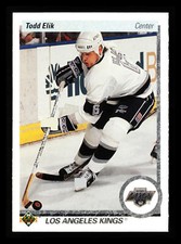 Todd Elik 1990-91 Upper Deck Hockey NHL #233a Los Angeles Kings
