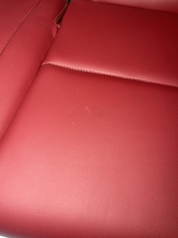 Asientos traseros Acura Integra A-Spec 2023-2024 - Cojines superiores e inferiores rojos OEM Foto 4 de 4