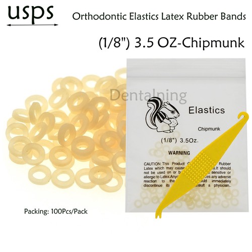 1000Pcs US Dental Orthodontic Rubber Bands Ortho Elastics Latex Braces 3.5 OZ - Picture 12 of 54