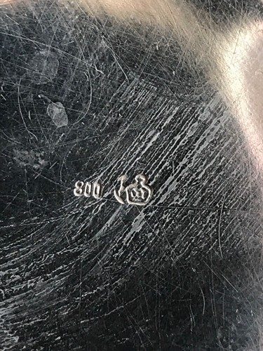 Antiker 800 Silber Becher Made In Germany - Bild 5 von 8