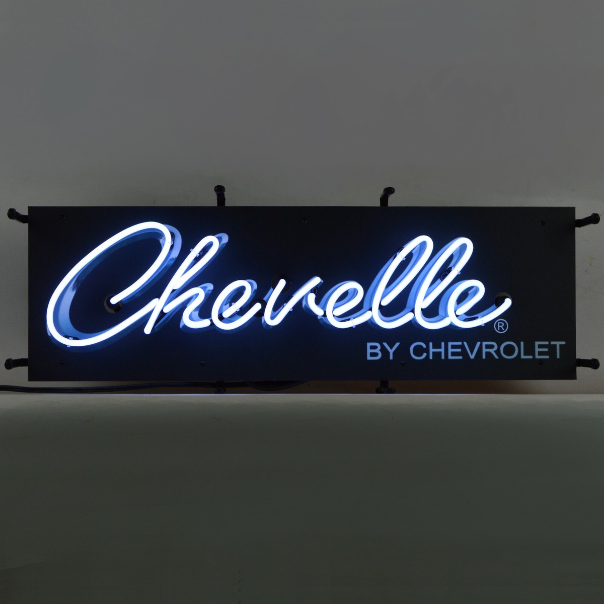 Chevelle Neon Clock Sign - Garage Wall Lamp Light - Chevy SS 427, 454, 327, 396, 283, 250