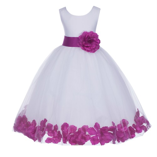 NEW FREE SHIPPING FLOWER GIRL DRESS PAGEANT BIRTHDAY HOLIDAY CHRISTMAS RECITAL - 第 13/25 張圖片