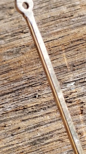 COPPIA DI ASTE VINTAGE IN VETRO SHURON EYE ORO 1/1O 12K - Foto 18 di 24