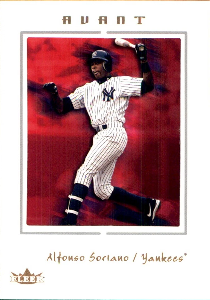 2003 Fleer AVANT Base Commons Stars ⚾ YOU PICK YOUR FAVS ⚾ MLB BASEBALL CARDS - Image 3 of 4