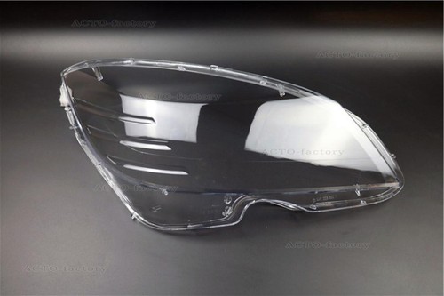For Merced Benz C Class 2007-10 W204 Lamp Shell Cover Headlight Lens Right Side - 第 3/9 張圖片