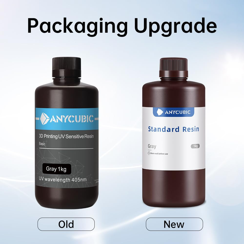 5/10KG ANYCUBIC Standard Resina 405nm UV Resin per LCD SLA Stampante 3D Mars M7 foto 3