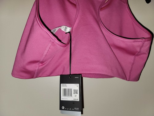 Neu mit Etikett Nike Damen Übergröße Swoosh Sport-BH mittlerer Halt pink 1X CQ9890-691 - Bild 5 von 6