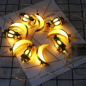 Home-Festival-Party-Hanging-Tree-Decor-Light-LED-Moon-Shape-Night-Lamp-US