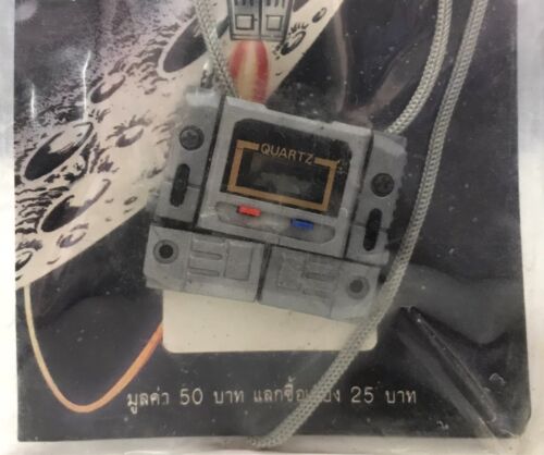 80’s Vintage Kronoform Watch Robot Silver Transforming Takara Transformers Diac - Picture 3 of 6