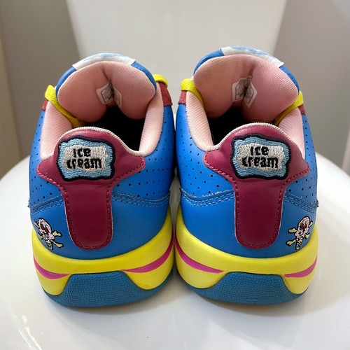 BILLIONAIRE BOYS CLUB X REEBOK * ICE CREAM BOARD FLIP * 3.5 US * PHARRELL SHOES - 第 8/12 張圖片
