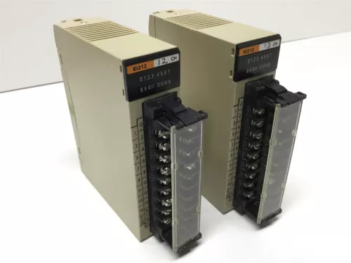 Lot of 2 OMRON C200H-ID212 Sysmac PLC Input Module Units 24VDC, 7mA
