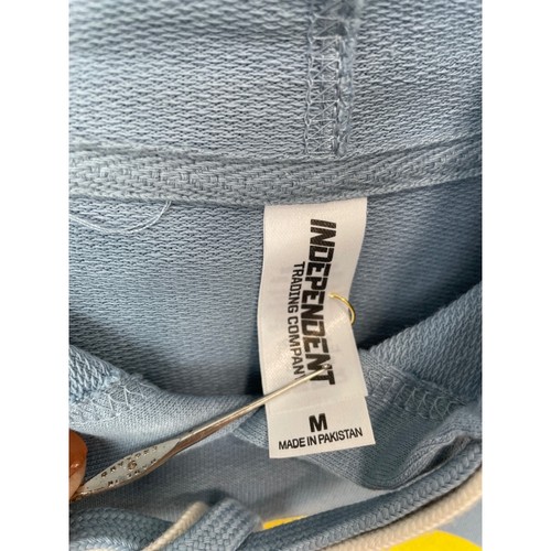Good Land Supply Co Breck Pullover Hoodie Mens Medium Blue Cotton Polyester NEW - 第 4/9 張圖片