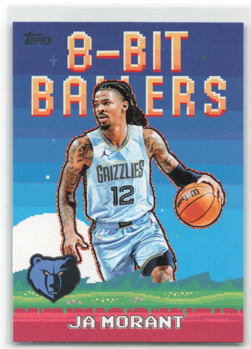 2025-26 Topps Flagship Ja Morant #8B-12 8-Bit Ballers | eBay