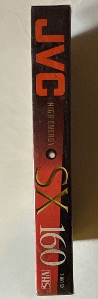 ONE VHS JVC T-120 SX Sealed Blank Tapes T-120-SX High Performance Blanks - Image 3 of 3