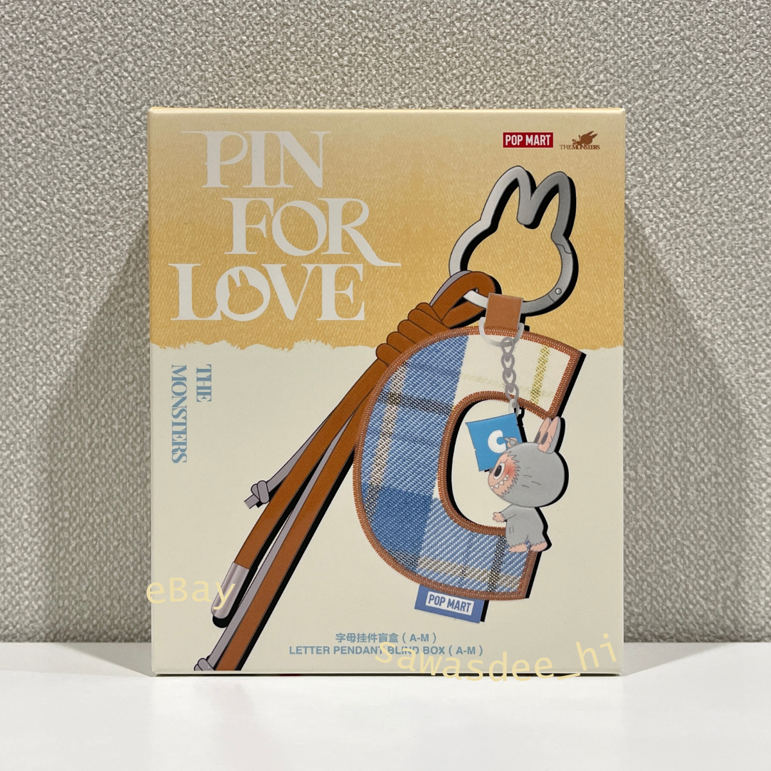 The Monsters Pin for Love Series Letter Pendant Confirmed
