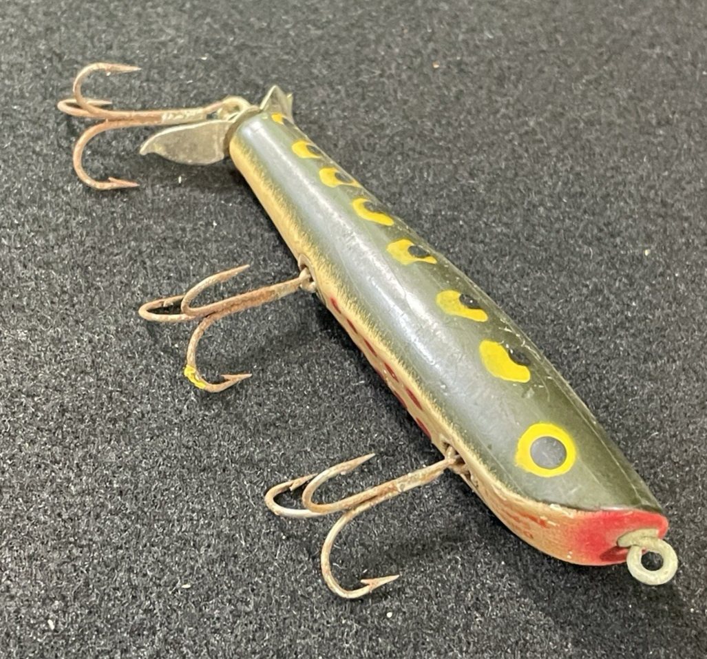 Vintage Dalton Special Wood Fishing Lure Topwater Tampa Florida 4
