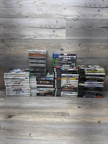 Video Game Resurface Lot 80 , Playstation Xbox Gamecube Wii Dreamcast READ !!!!