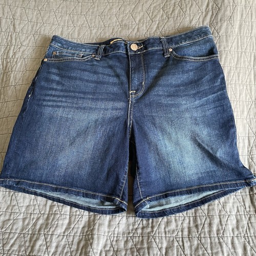Seven7 Damen Weekend Shorts blau Größe 12 Denim Baumwolle Stretch - Bild 1 von 8