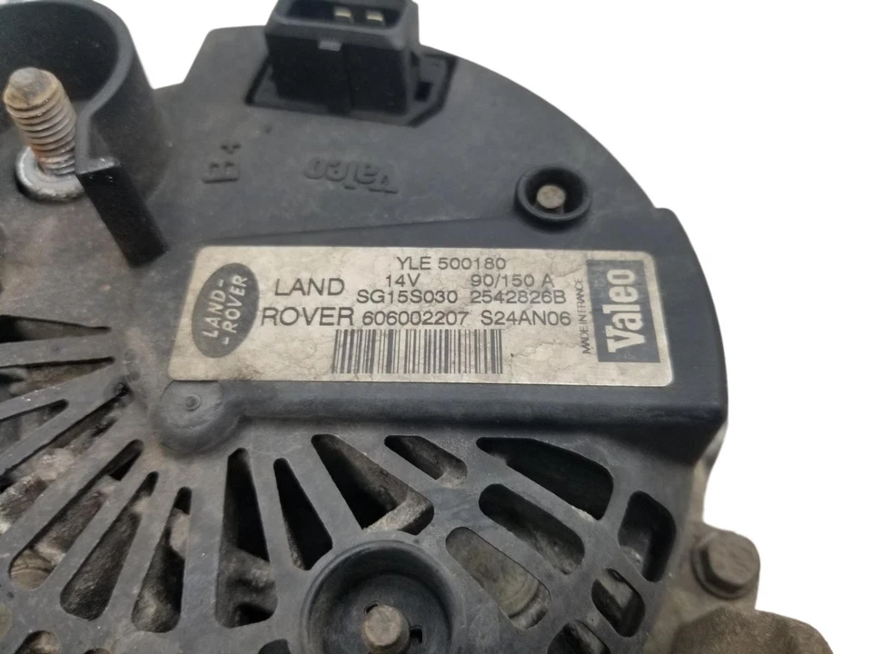Land Rover Range Rover Alternator 3.0 Diesel 5 Speed Automatic  2006 M57D - Image 2 of 4