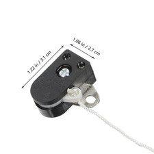 1Pcs Pull Chain Lamp Switch Replacement Pull Cord Light Switch for Wall Mount