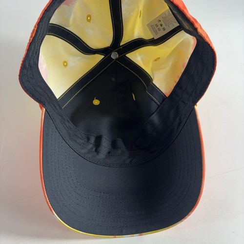 Nike F.C. Heritage 86 Baseballmütze orange und gelb verstellbarer Riemen zum Binden Würfel - Bild 5 von 6