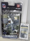 Tony Dorsett Signed NFL Legends McFarlane W/ HOF JSA COA Dallas Cowboys
