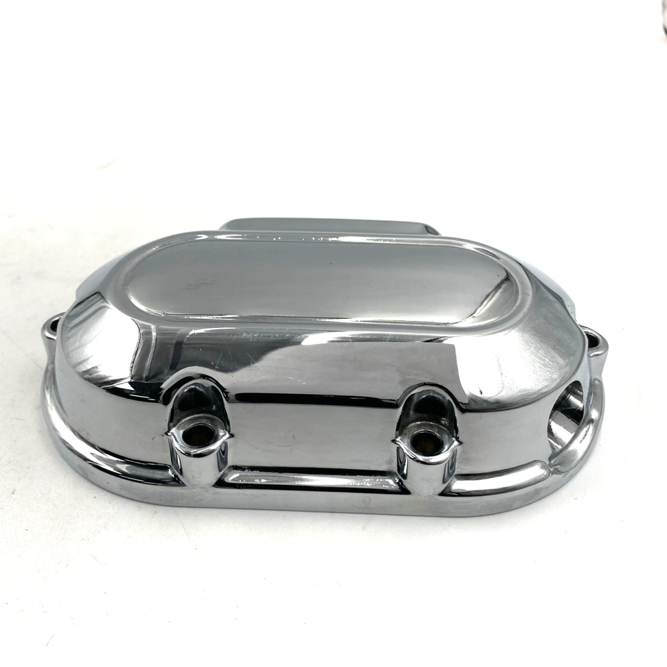Cubierta lateral de transmisión cromada de 6 velocidades OEM Harley 37182-11 07-16 Touring Foto 2 de 4