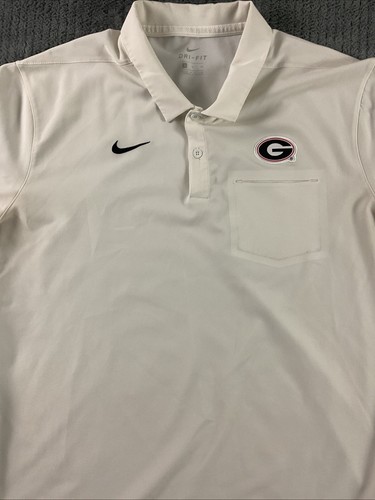 Georgia Bulldogs Poloshirt Herren Extra Large Nike Drifit Golf Freizeit Performance - Bild 3 von 15