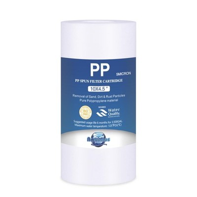 Big Blue Polypropylen Sedimentfilter Wasserfilter Filterkerze 10'' x 4,5'' in 5µ