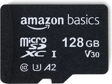 128GB Micro SDXC Memory Card A2 U3 100MB/s w/ SD Adapter