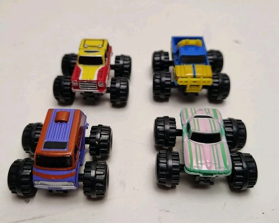 Vintage 1987 Galoob Micro Machines Monster Truck/Lot of 4 Clean See Pics Rare - Image 2 of 4