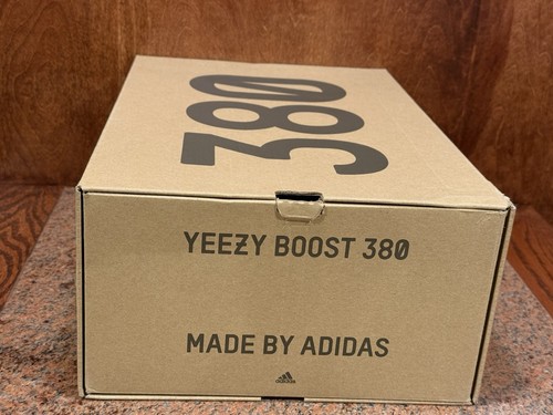 NDS Adidas Yeezy Boost 380 Onyx FZ1270 para hombre talla 14,5 usado en caja con cordones adicionales - Imagen 19 de 22