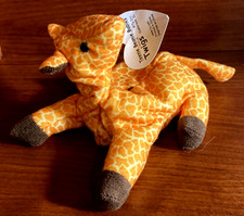 MCDONALDS HAPPY MEAL TOY 1998 TY TEENIE BEANIE BABIES TWIGS THE GIRAFFE 3