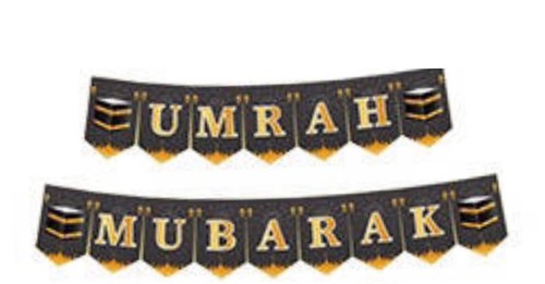 Umrah Mubarak Girlande Neu Dekoration Neu - Bild 1 von 1