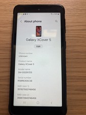 Samsung Galaxy Xcover 5 SM-G525F/DS 64GB Black Unlocked