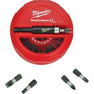 Milwaukee 48-32-4012 SHOCKWAVE 22PC IMPACT DRIVER BIT PUCK (PDQ)