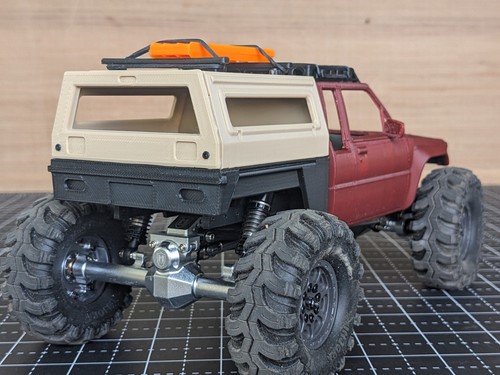 Axial SCX24 Toyota 1/24 Scale Body 145mm (C-Bolt) RC Crawler Truck Overland - Picture 3 of 14
