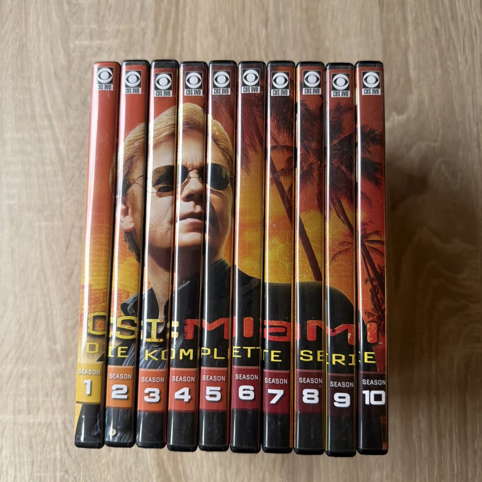 CSI: Miami - Die komplette Serie - Staffel 1-10 - 60 DVDs Komplettbox - Immagine 3 di 4