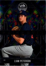 2026 Panini Stars & Stripes Liam Peterson Prizmatic Insert Team USA Florida RC