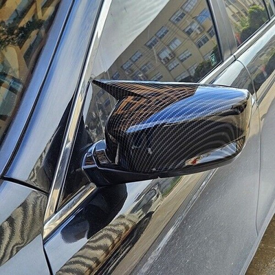 #ad Pair Carbon Fiber Horn Shape Side Mirror Cover Cap For Honda for Accord $33.59