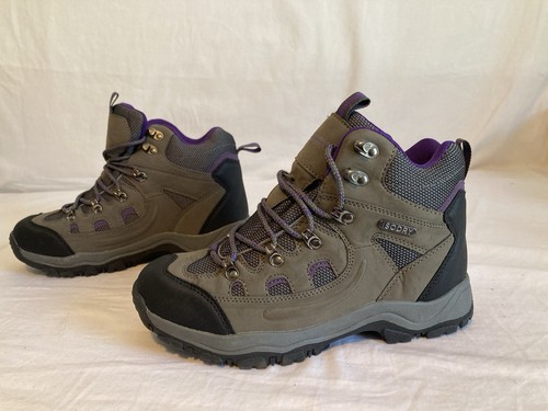Mountain Warehouse Women’s Hiking Ankle Boots Sz 8 SODRY Gray/Black/Purple - Picture 2 of 8